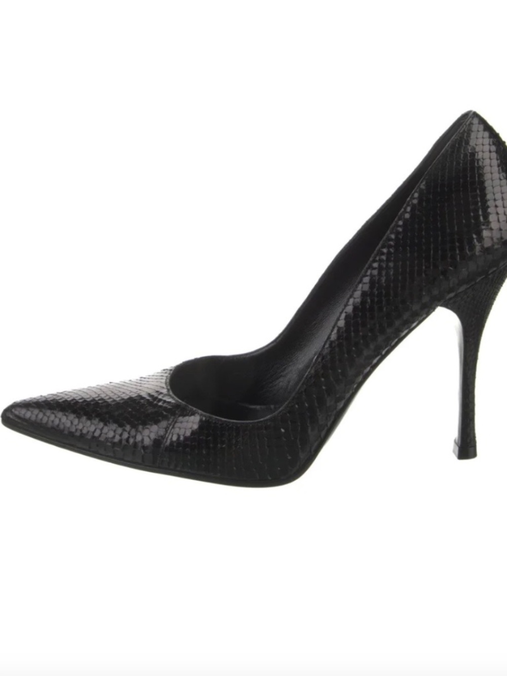 Genuine Snakeskin Authentic Gucci Pumps size 7.5